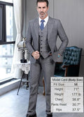 Mens Tweed Herringbone Wedding Suit Prom Tuxedos 3 Piece Peak Lapel Dress